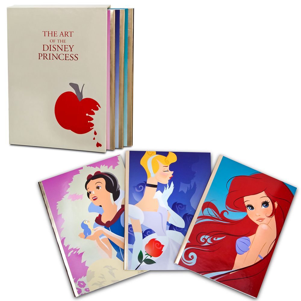 ''The Art of the Disney Princess'' Journal Set -- 3-Pc.