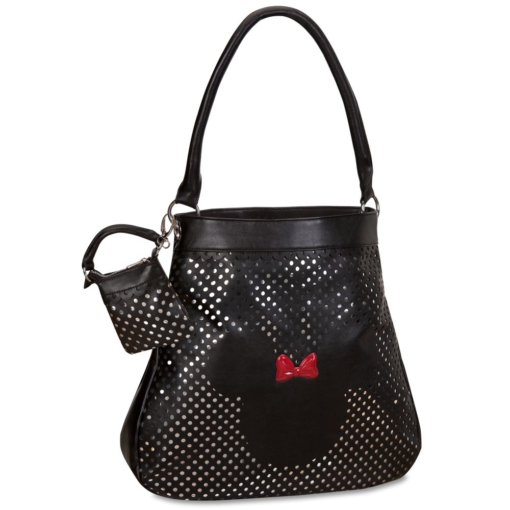 Disney Couture Minnie Mouse Hobo Bag with Detachable Mini-Purse