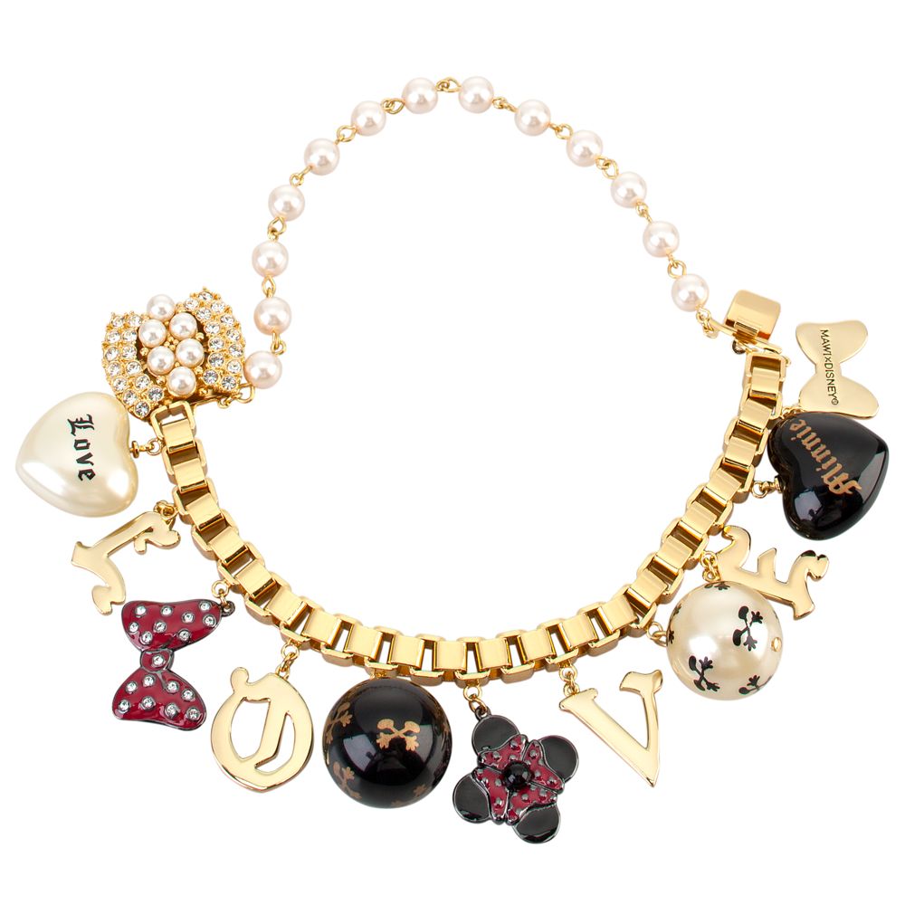 Love Charms Minnie Mouse Bracelet by Disney Couture