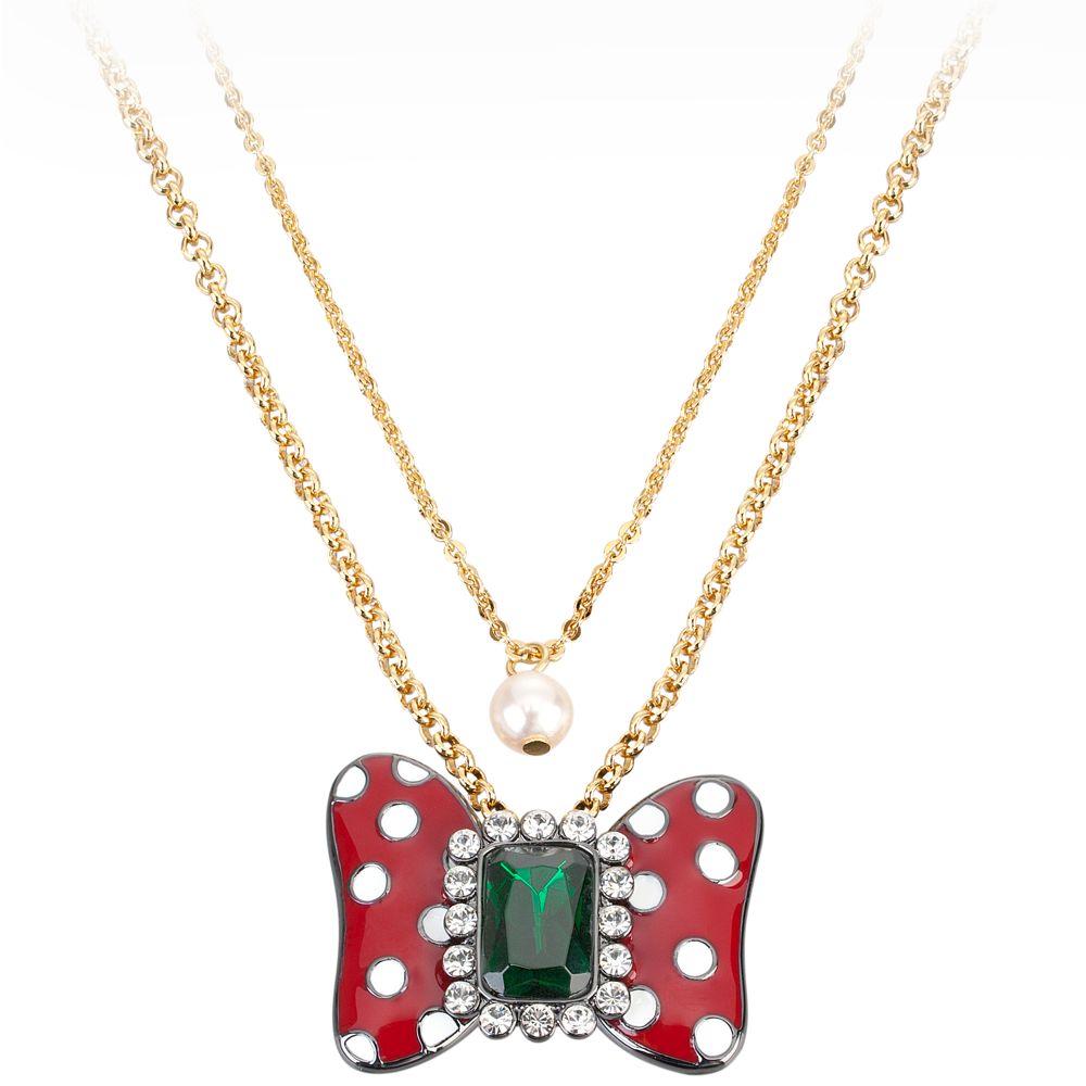 Double Chain Minnie Mouse Necklace by Disney Couture