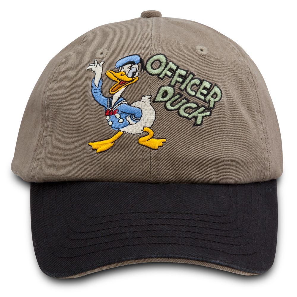 ''Officer Duck'' Donald Duck Baseball Cap for Adults