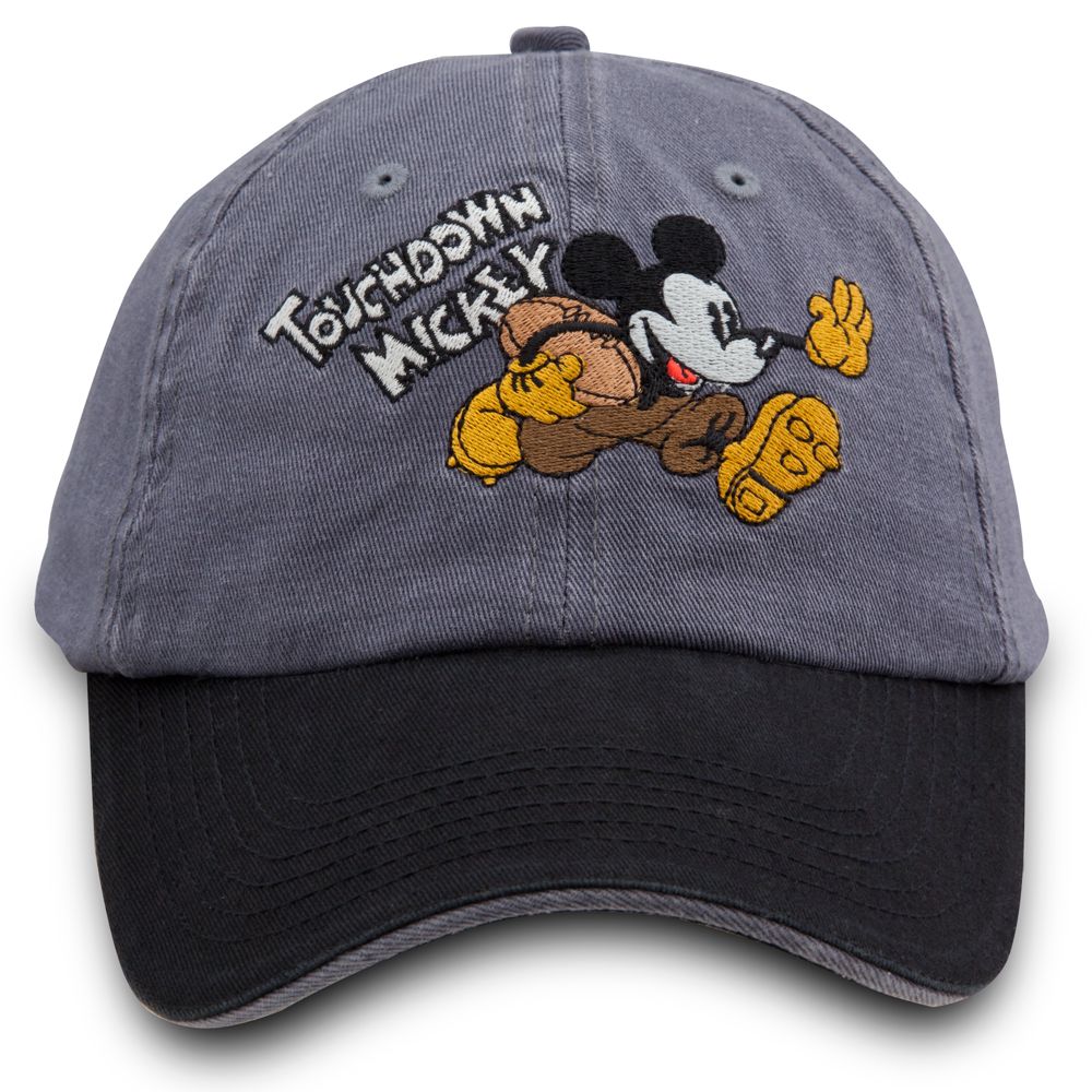 ''Touchdown Mickey'' Mickey Mouse Baseball Cap for Adults