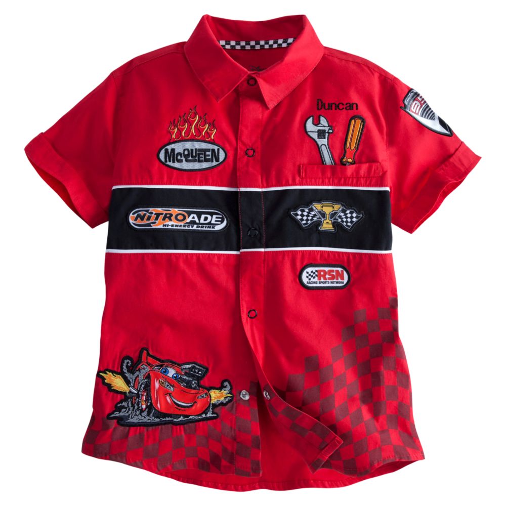 Lightning McQueen Shirt for Boys - Personalizable