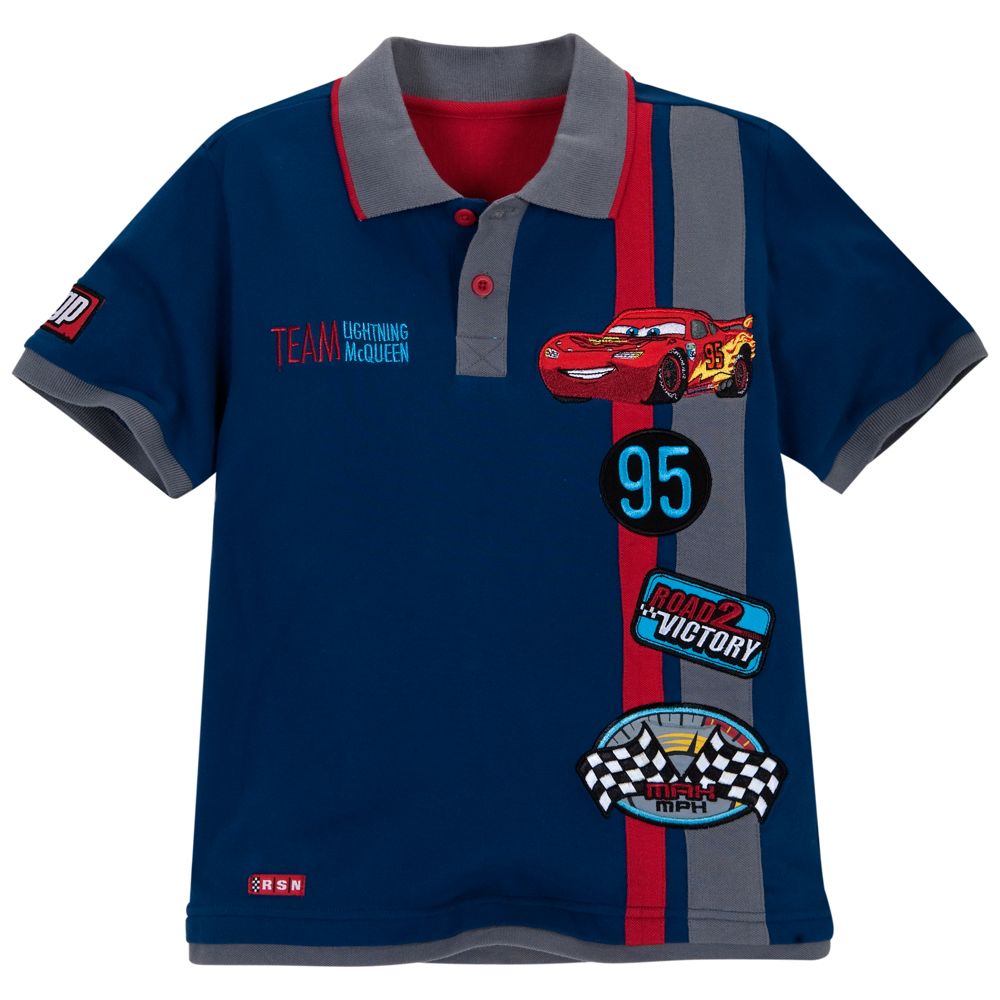 ''Road 2 Victory'' Cars 2 Lightning McQueen Polo for Boys