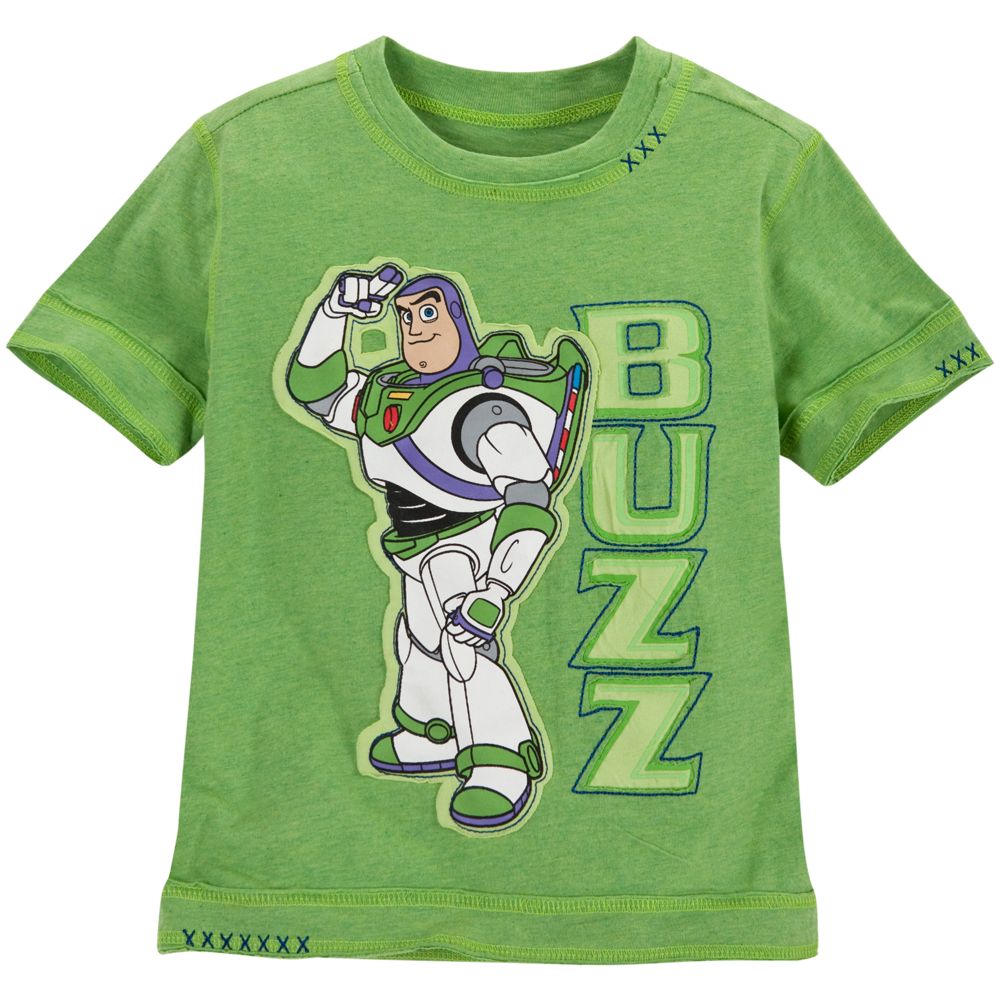 Green Buzz Lightyear Tee for Boys