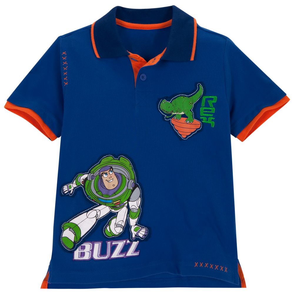 Toy Story Rex and Buzz Lightyear Polo for Boys