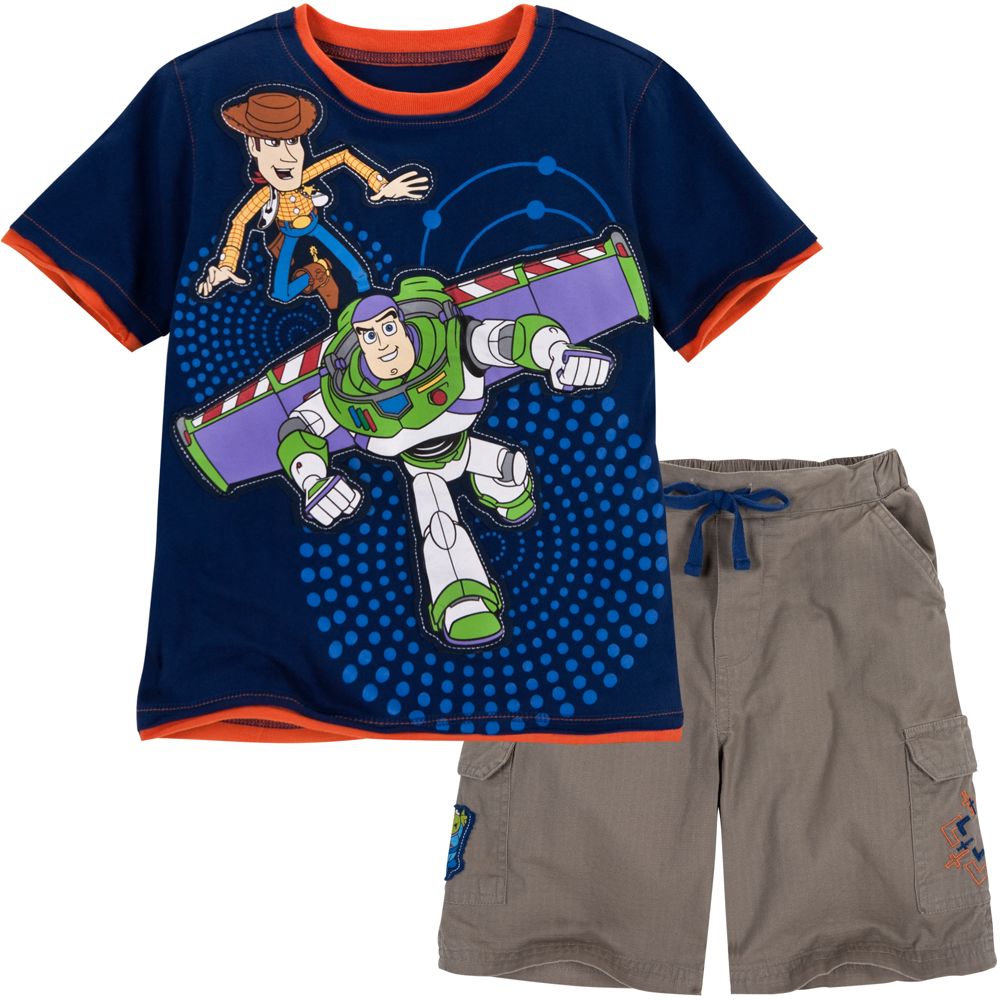 Toy Story Tee and Shorts Set for Boys -- 2-Pc.
