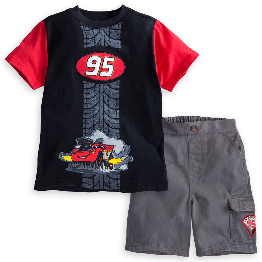 Lightning McQueen Short Set for Boys