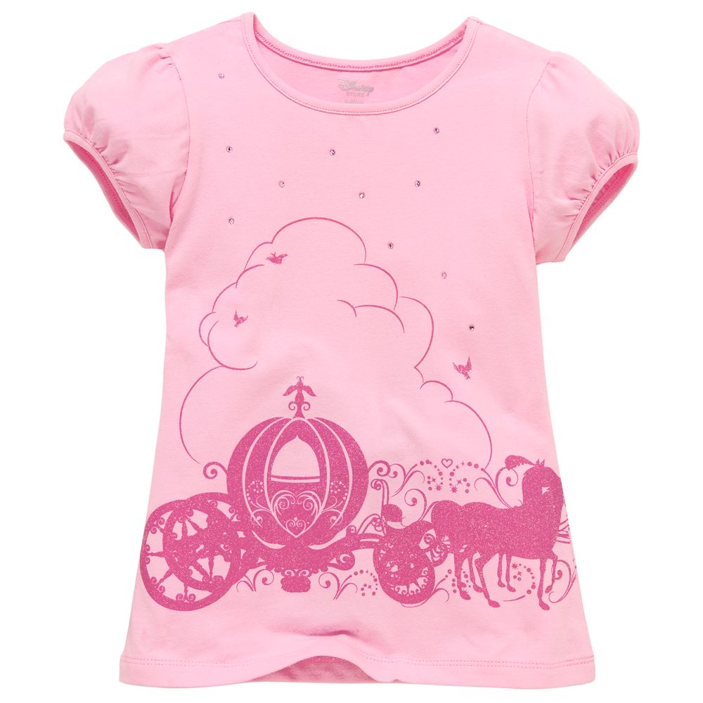 Pumpkin Carriage Cinderella Tee for Girls