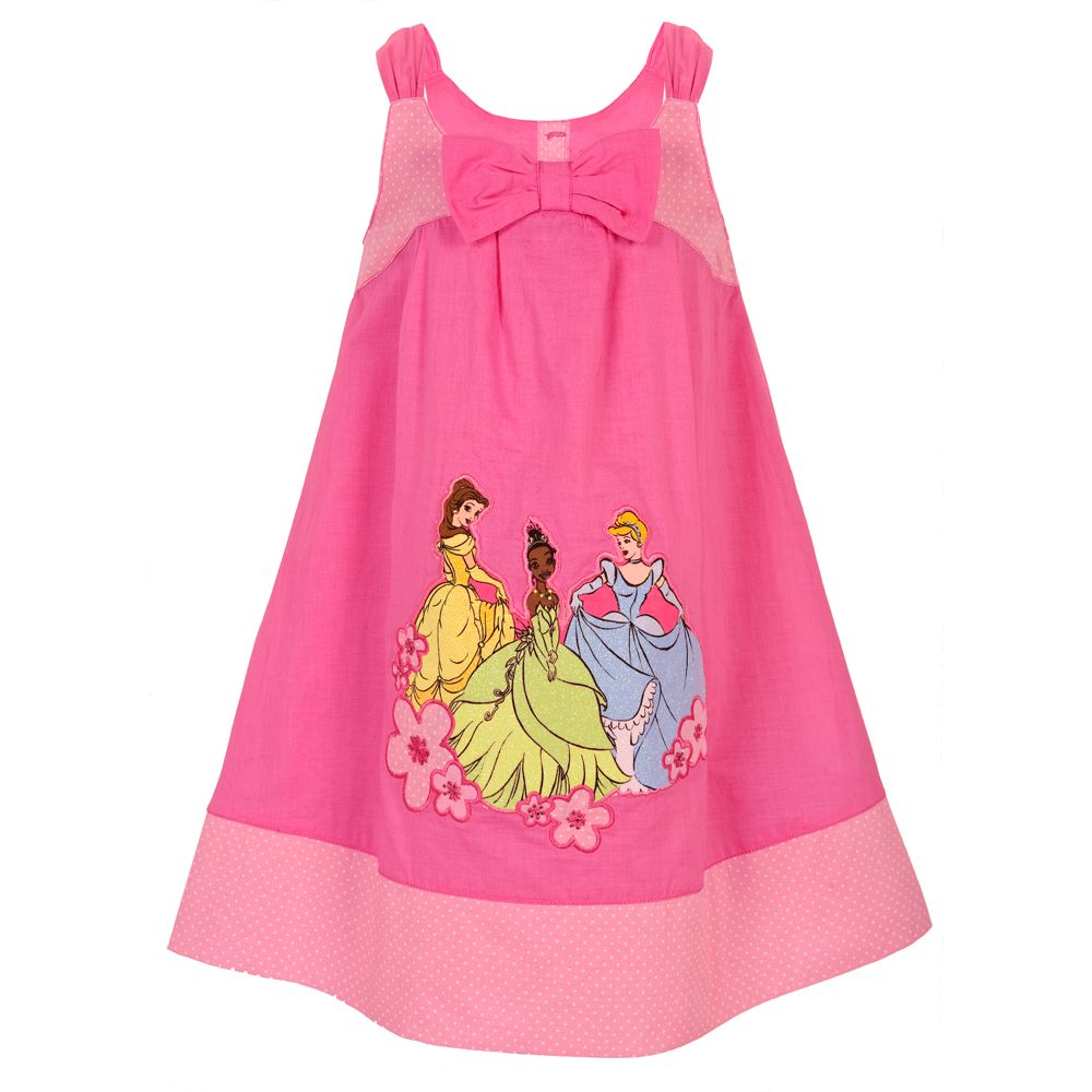 Bow Disney Princess Woven Dress for Girls