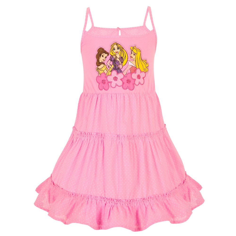Ruffled Disney Princess Dress for Girls