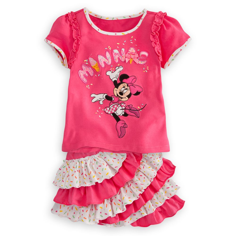 Minnie Mouse Skirt Set for Girls
