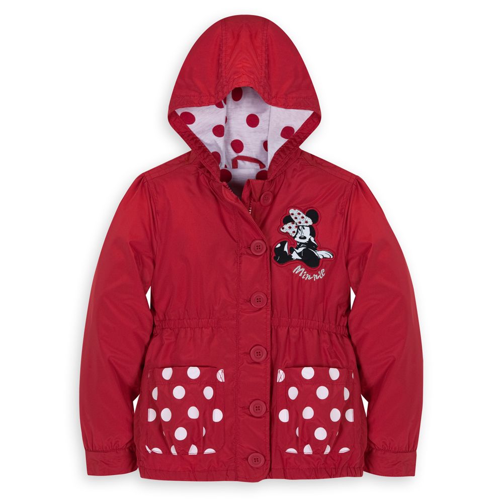 Personalizable Polka Dot Minnie Mouse Jacket for Girls