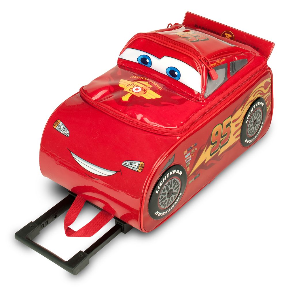 cars lightning mcqueen suitcase