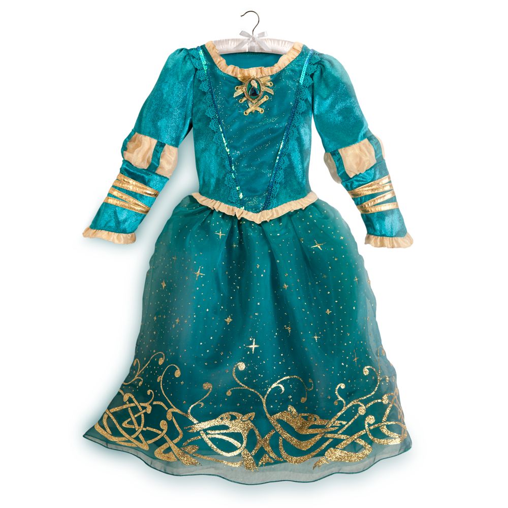 Disney Store BRAVE Princess Merida Dress Up Costume Girls Size Medium 7 ...