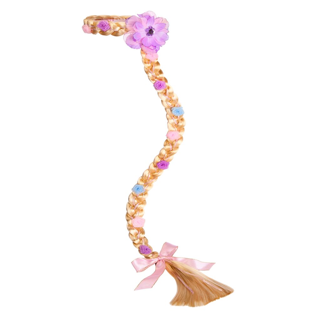Rapunzel Hair Piece with Golden Braid