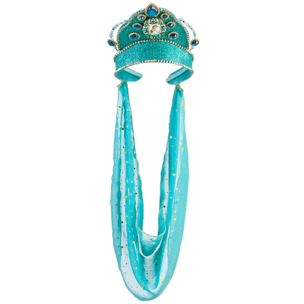 Jeweled Jasmine Tiara with Veil