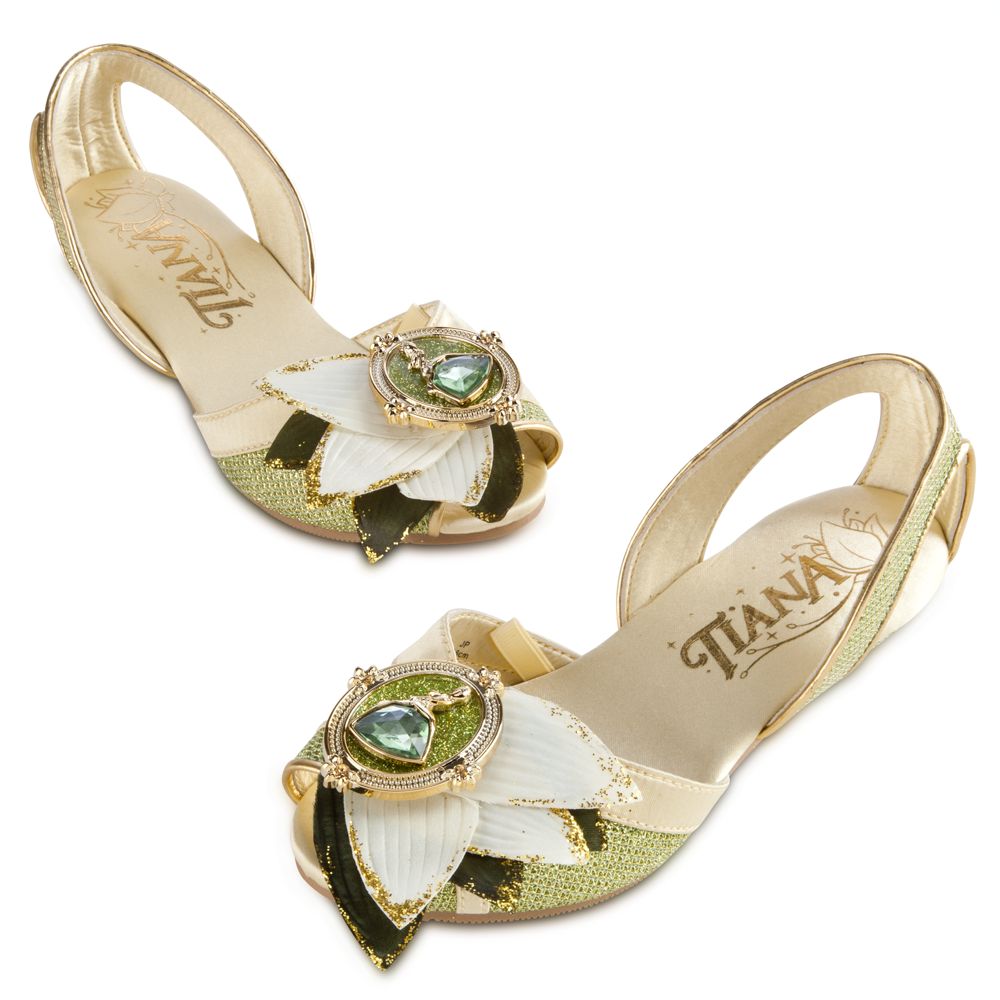 Tiana Costume Shoes for Girls