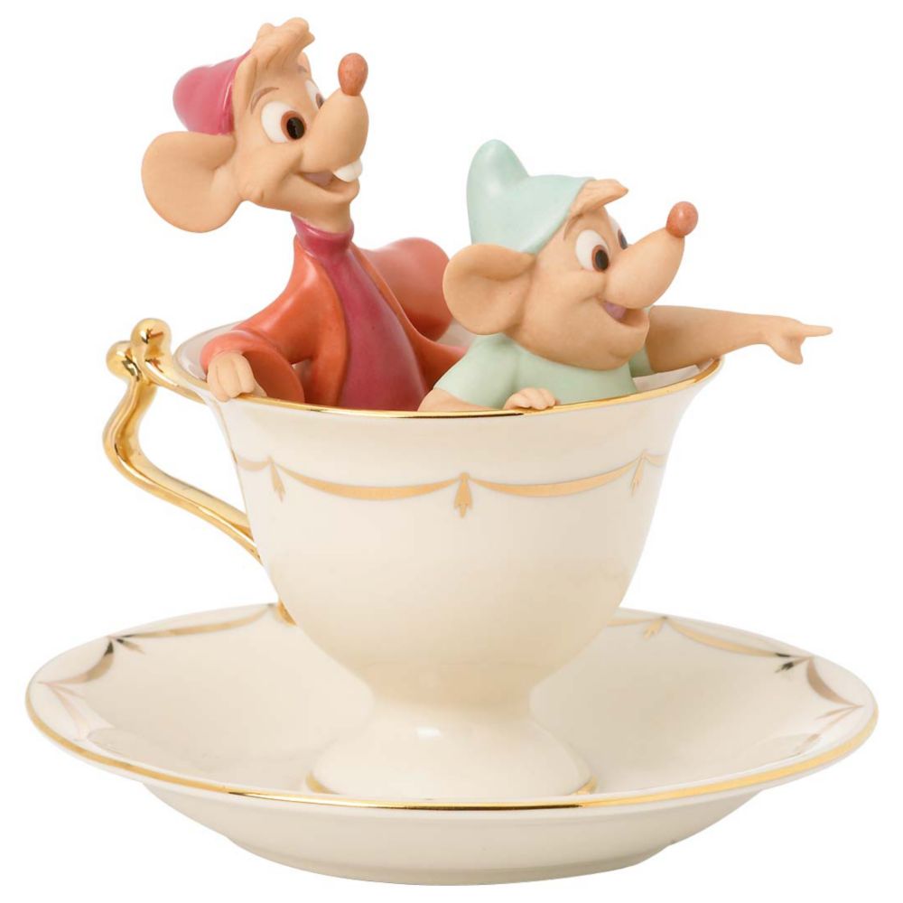 ''Tea Party Pals'' Jaq & Gus Figurine by Lenox