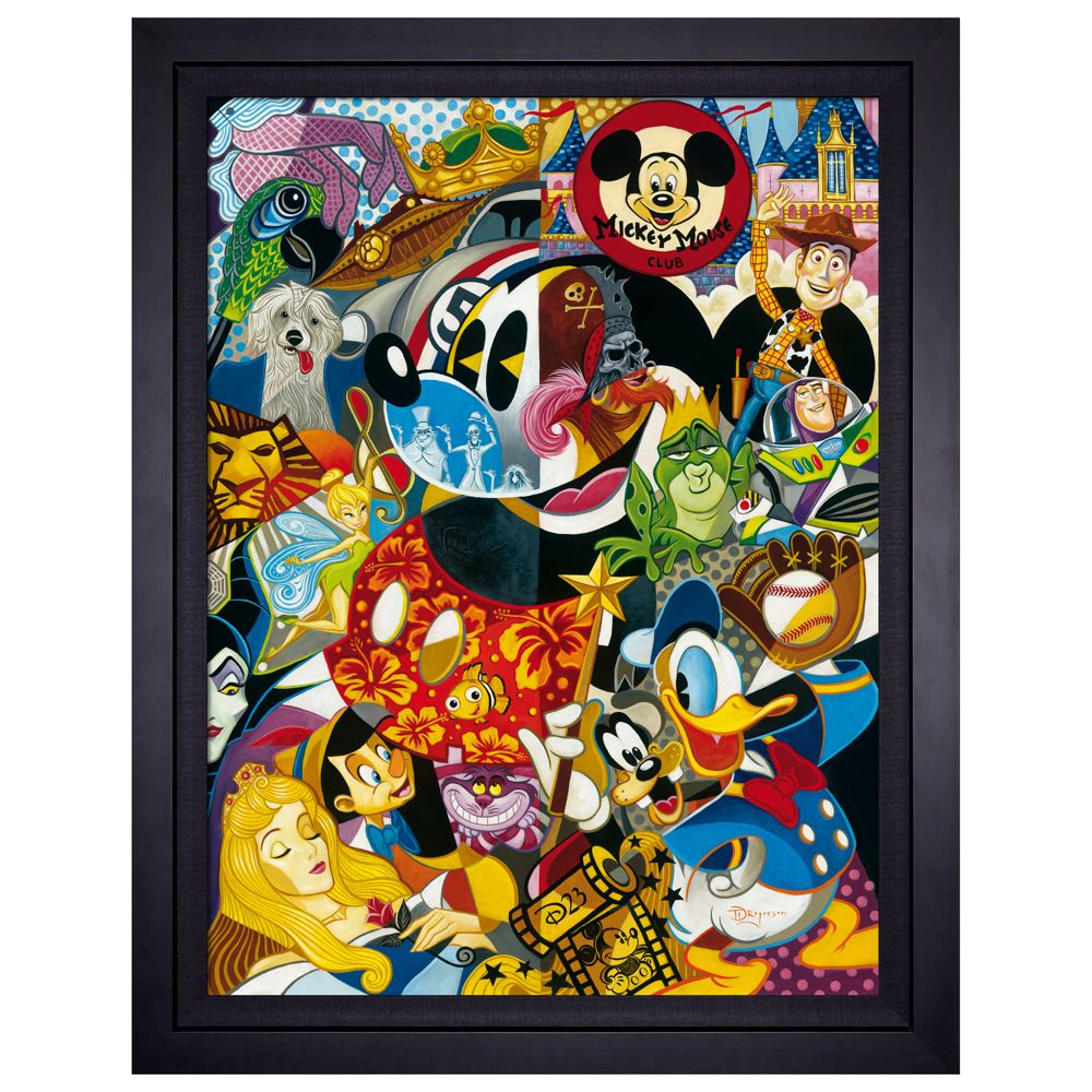 ''In the Company of Legends'' Gicl&eacute;e - Artist Embellished