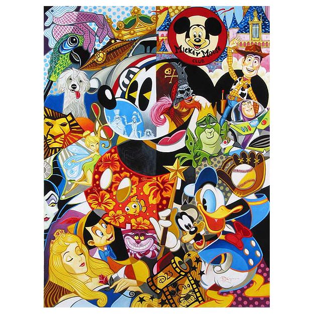 D23 Membership Exclusive Limited Edition ''In the Company of Legends'' Gicl&eacute;e -- Petite Edition Plus Exclusive Print