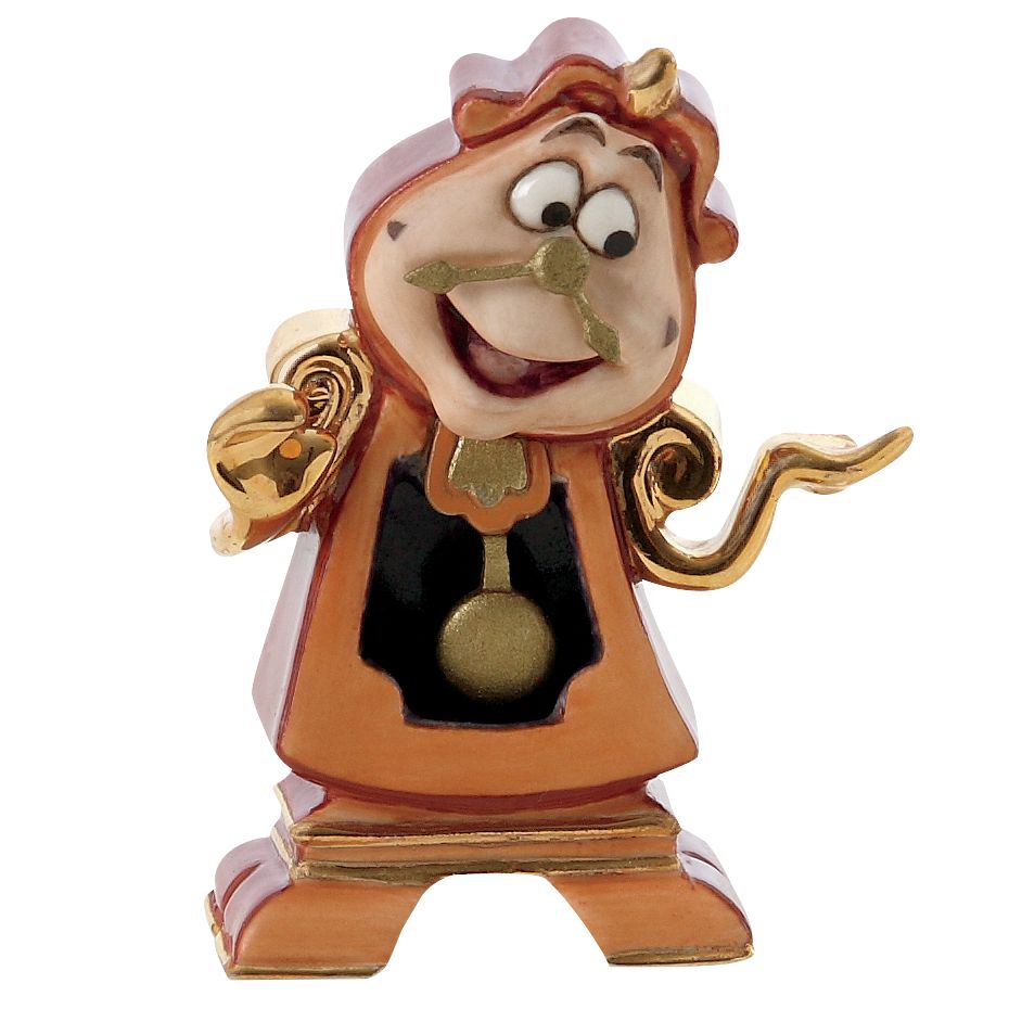WDCC ''Meticulous Major Domo'' Cogsworth Figurine -- Enchanted Size