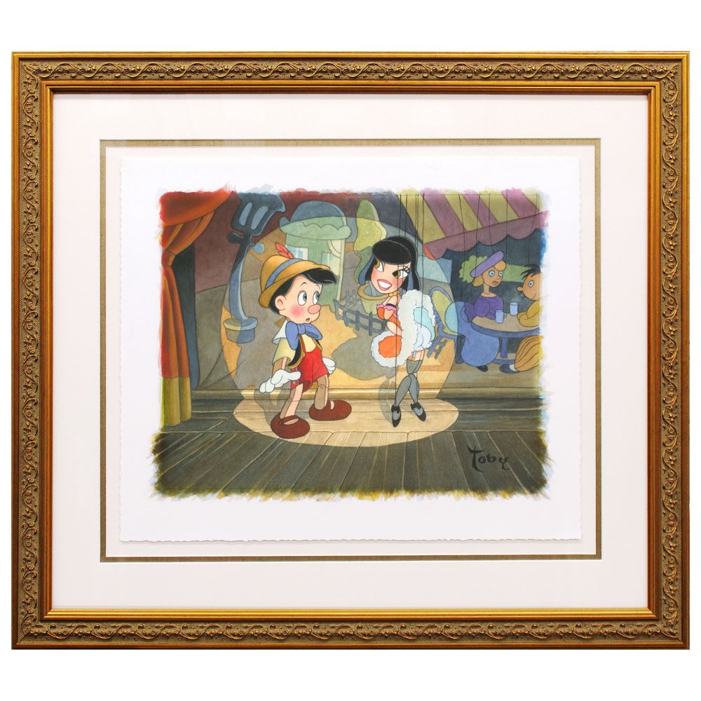 Pinocchio Gicl&eacute;e on Paper