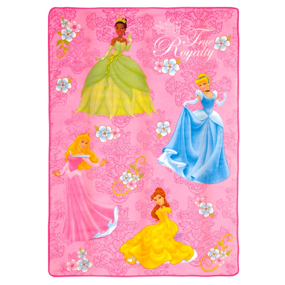 ''Your Royal Grace'' Disney Princess Plush Blanket