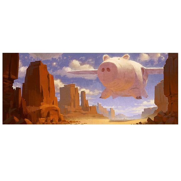 Hamm Air Toy Story 3 Gicl&eacute;e