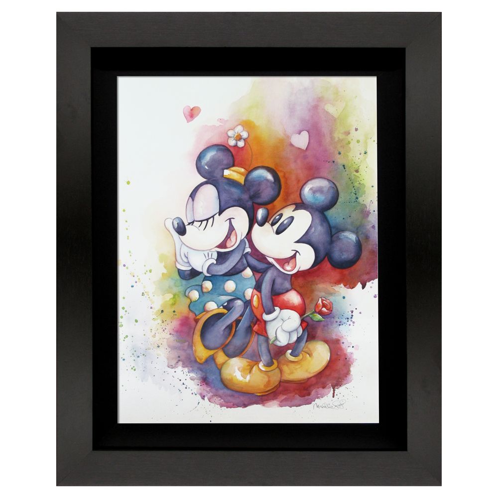 ''A Rose for Minnie'' Mickey Mouse Gicl&eacute;e