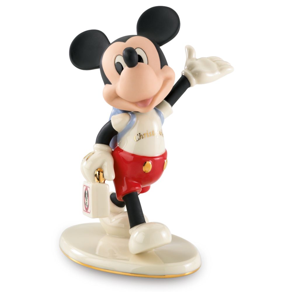 Personalized Mouseketeer Days Mickey Mouse Figurine by Lenox
