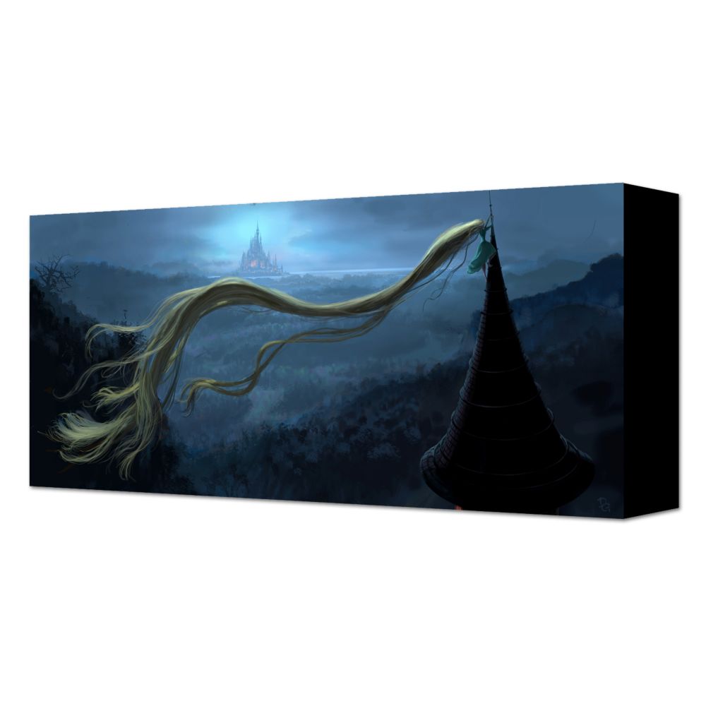 ''Faraway Land'' Tangled Rapunzel Gallery Wrapped Canvas