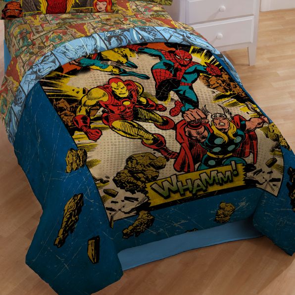 Whamm! Marvel Comics Comforter