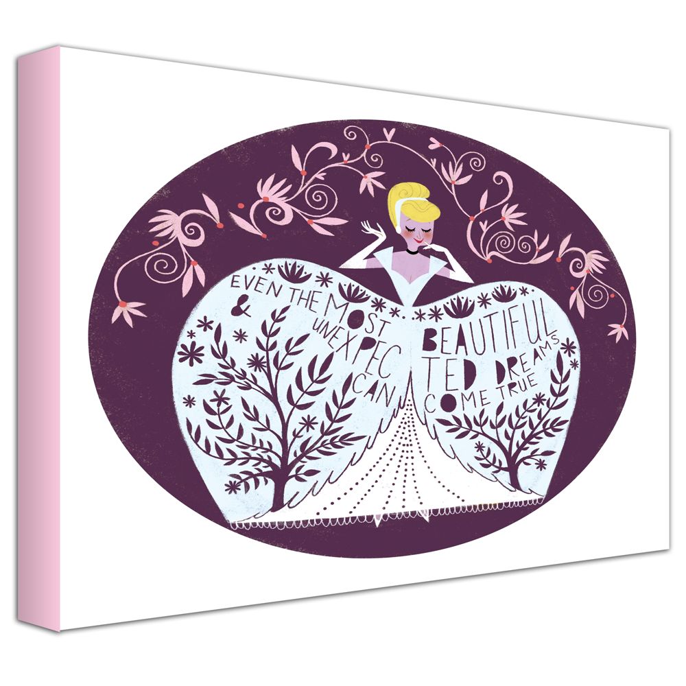 Gallery Wrapped ''Cinderella'' Gicl&eacute;e  On Canvas by Genevieve Godabout