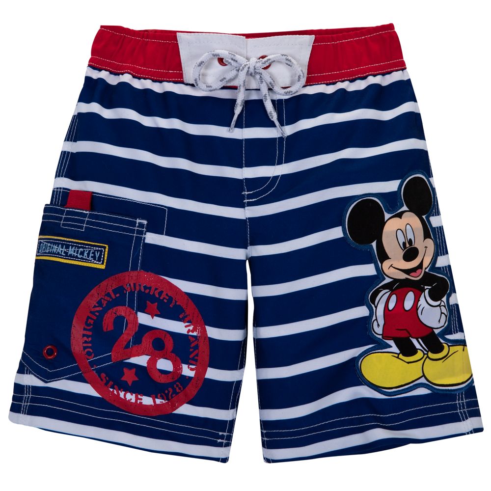 Mickey Mouse Swim Trunks for Toddler Boys