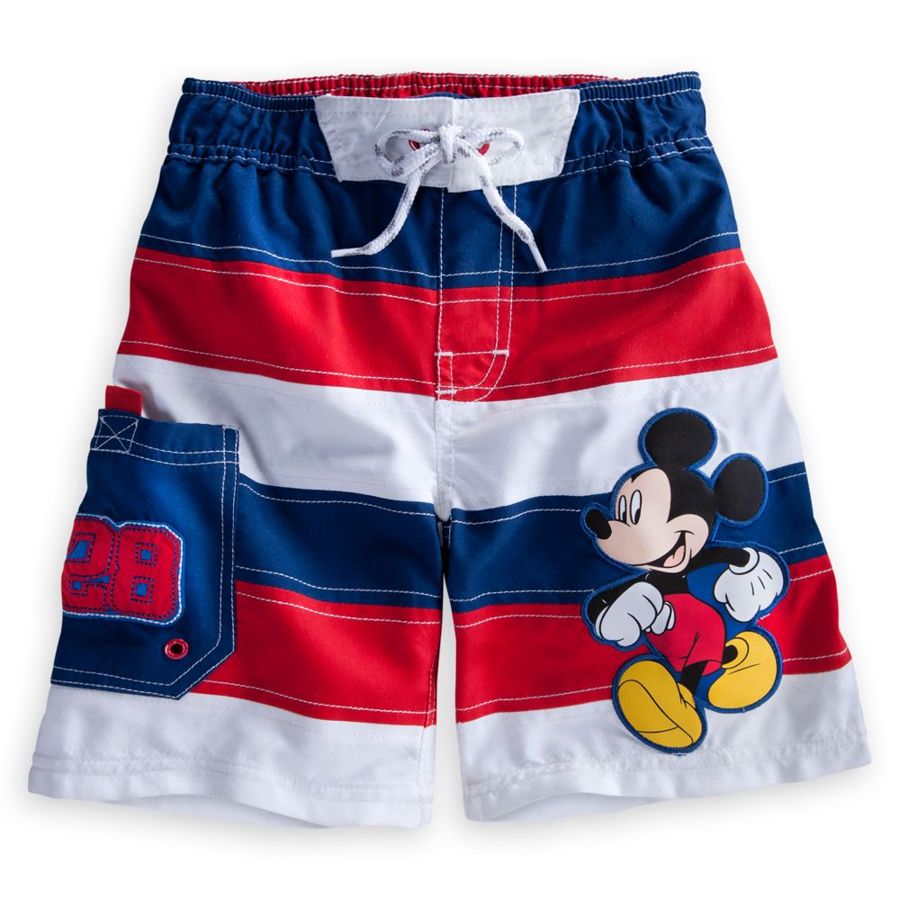 Mickey Mouse Swim Trunks for Boys