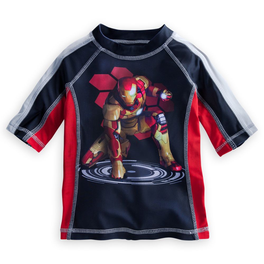 Iron Man 3 Rash Guard for Boys