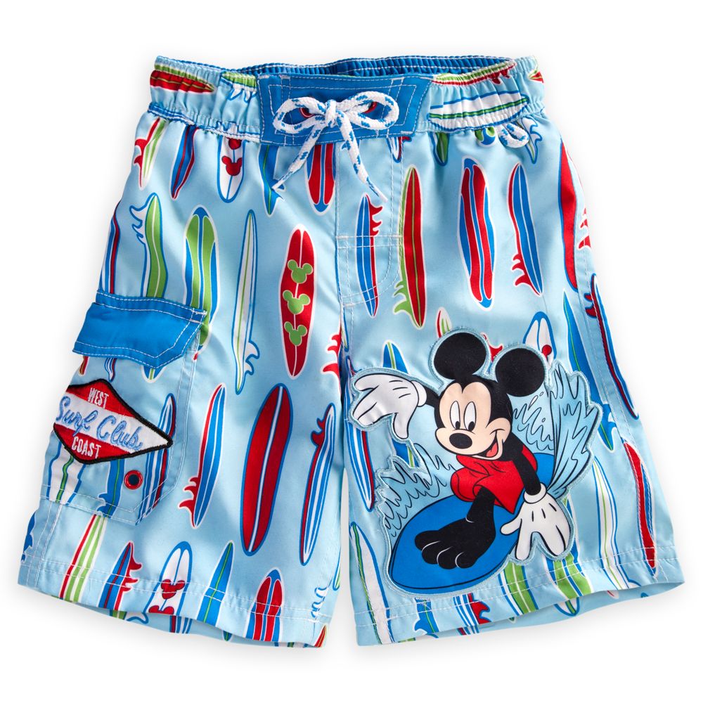 Mickey Mouse Swim Trunks for Boys