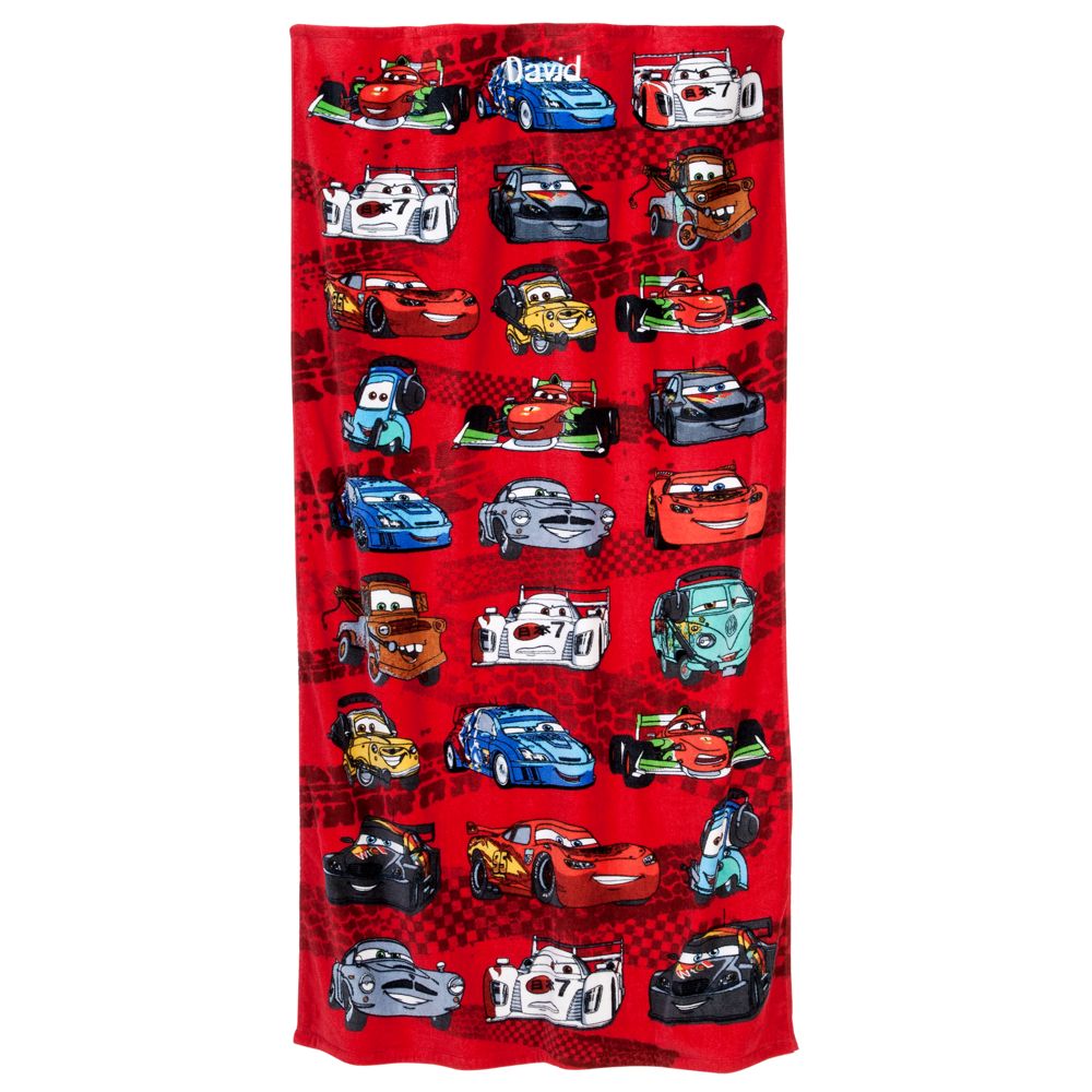 Personalizable Cars 2 Beach Towel