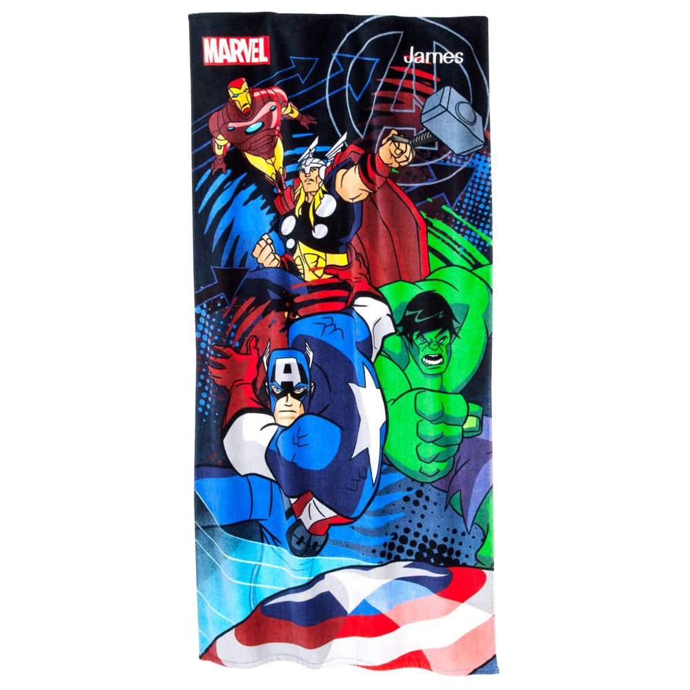 Personalizable The Avengers Beach Towel