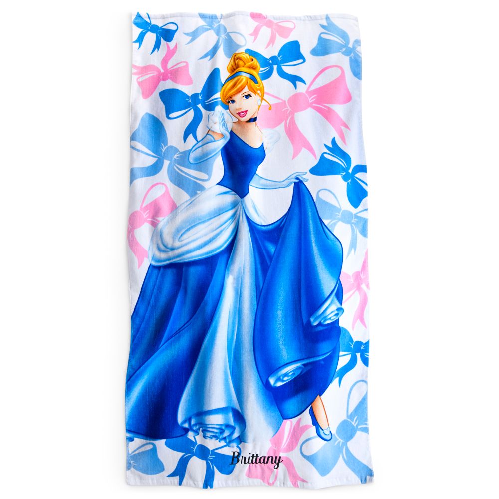 Cinderella Beach Towel - Personalizable