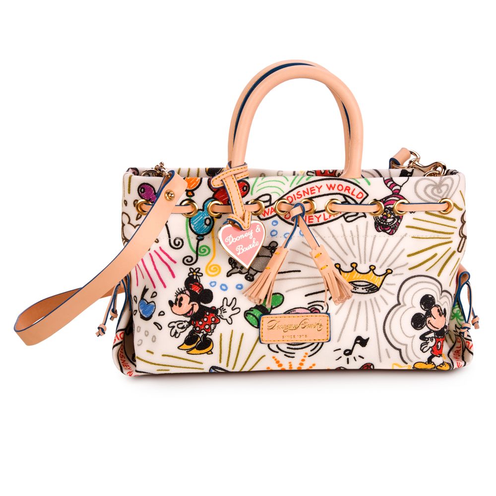 Disney Sketch Tassel Tote Bag by Dooney & Bourke