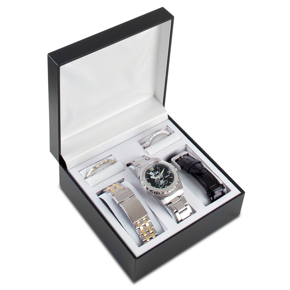 Interchangeable Mickey Mouse Watch Set -- Large