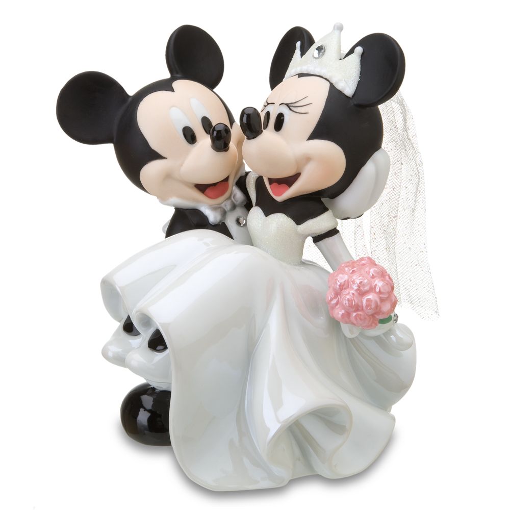 Wedding Minnie Mouse and Mickey Mouse Figurine