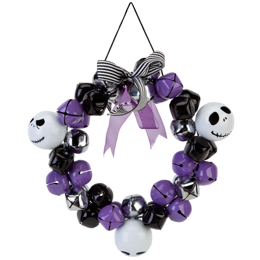 Jack Skellington Jingle Bell Wreath