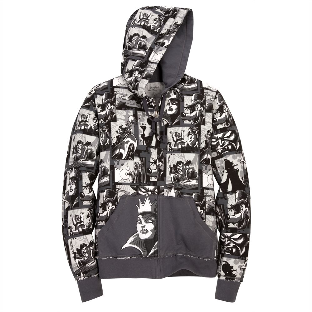 Hooded French Terry Disney Villains Jacket for Women