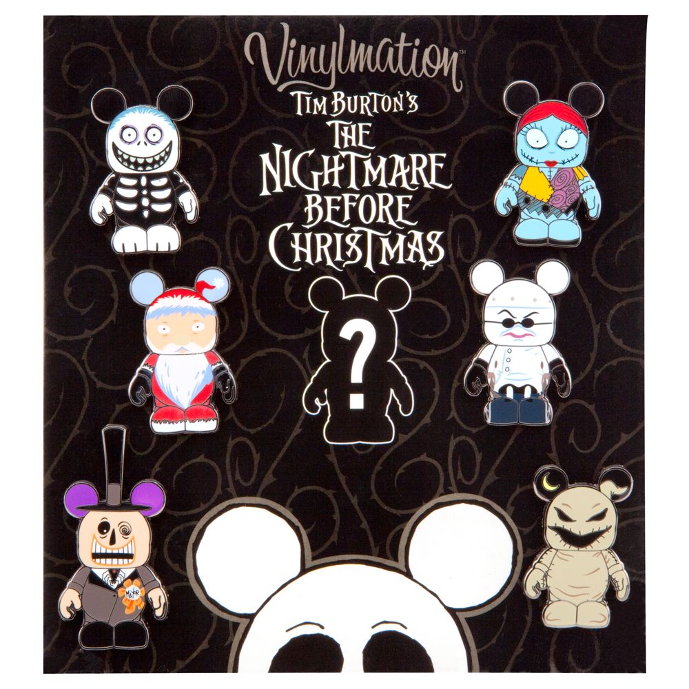 Vinylmation Tim Burton's The Nightmare Before Christmas Pin Set -- 7-Pc.
