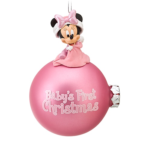 Baby's First Christmas Minnie Mouse Ornament