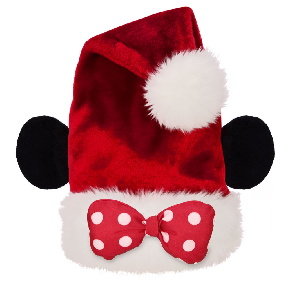 Adult Minnie Mouse Ears Santa Hat