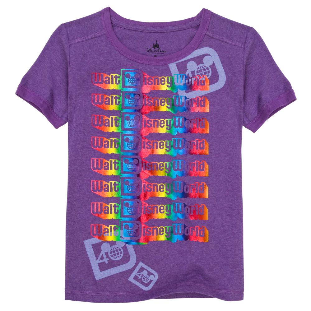 Foil D-40 Walt Disney World Tee for Girls